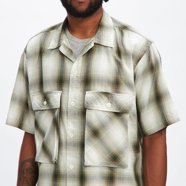 Pilgrim Surf+Supply ピルグリム サーフ+サプライ 23SS Ivan Short Sleeve Shirt オンブレチェックショートスリーブシャツ 36-01-0129-065 |  | 02