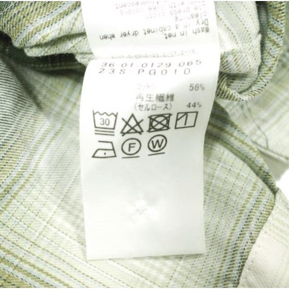 Pilgrim Surf+Supply ピルグリム サーフ+サプライ 23SS Ivan Short Sleeve Shirt オンブレチェックショートスリーブシャツ 36-01-0129-065 |  | 07