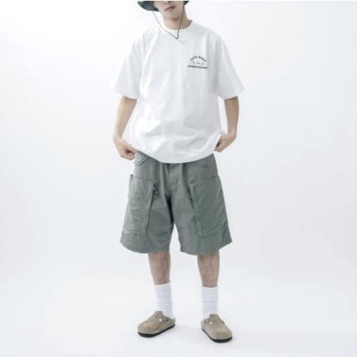 BEAMS JAPAN ビームスジャパン 22SS Heli Crew Shorts ヘリクルーショーツ 11-25-2349-874 M SAGE リップストップ カーゴ ショートパンツ |  | 02