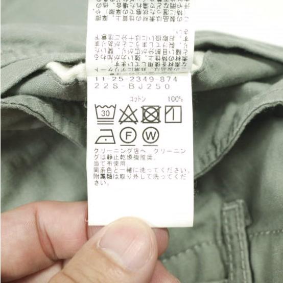 BEAMS JAPAN ビームスジャパン 22SS Heli Crew Shorts ヘリクルーショーツ 11-25-2349-874 M SAGE リップストップ カーゴ ショートパンツ |  | 07