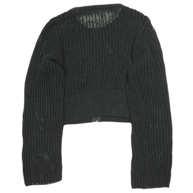 Ray BEAMS レイビームス 24SS フロントホッククルーネックカーディガン 61-15-1062-370 ONE SIZE ブラック ニット トップス g23452 |  | 01