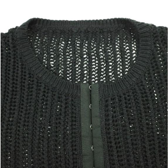 Ray BEAMS レイビームス 24SS フロントホッククルーネックカーディガン 61-15-1062-370 ONE SIZE ブラック ニット トップス g23452 |  | 03
