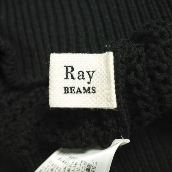 Ray BEAMS レイビームス 24SS フロントホッククルーネックカーディガン 61-15-1062-370 ONE SIZE ブラック ニット トップス g23452 |  | 07