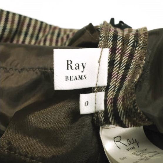 Ray BEAMS レイビームス ガンクラブチェックフロントスリットパンツ 63-23-0328-111 0 ブラウン イージー ボトムス g23453 |  | 07