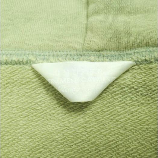 UNUSED アンユーズド 19SS 日本製 sweat hoodie スウェットフーディー US1532 00 ライトグリーン Vネック プルオーバー パーカー g23459 |  | 03
