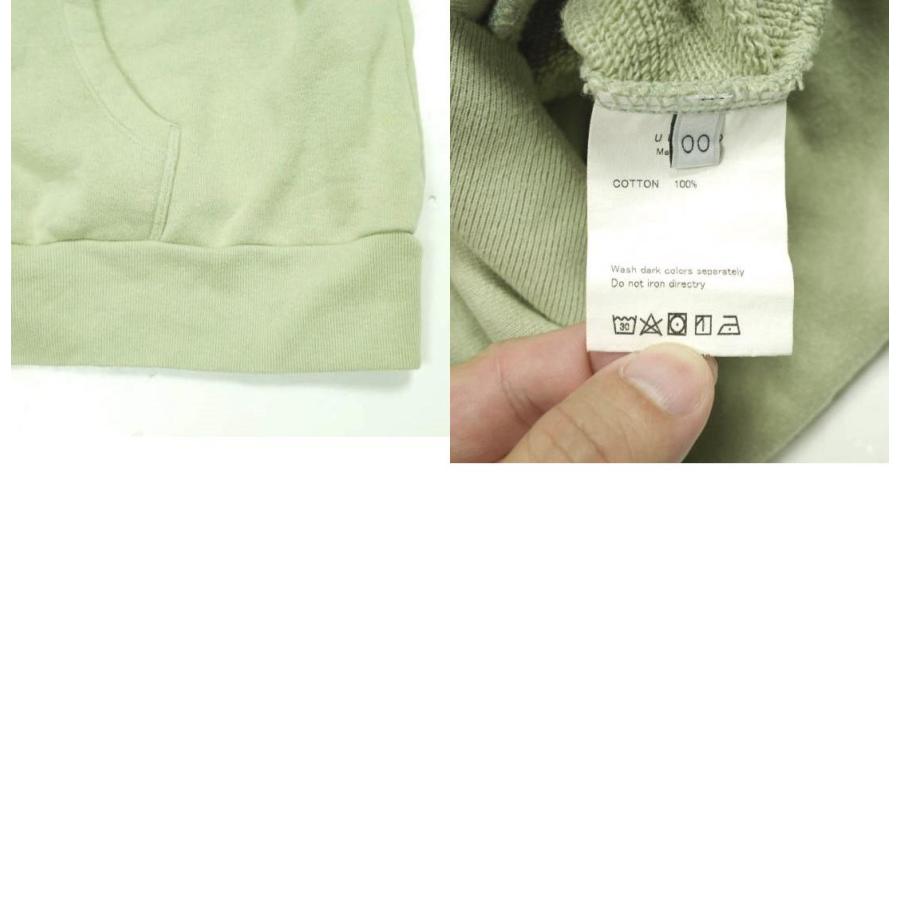 UNUSED アンユーズド 19SS 日本製 sweat hoodie スウェットフーディー US1532 00 ライトグリーン Vネック プルオーバー パーカー g23459 |  | 09