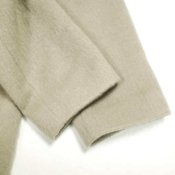Steven Alan スティーブンアラン 22AW MOHAIR SHAGGY LONG COAT モヘヤシャギーロングコート 8225-299-0389 S カーキ ノーカラーリバー |  | 05