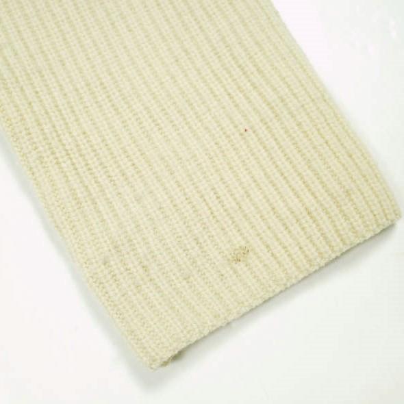 AURALEE オーラリー WOOL RIB KNIT LACE-UP P/O 14.5ミクロン ウールリブレースアッププルオーバー A6AT06WK 1 IVORY セーター ニット |  | 06