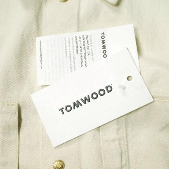 新品 TOM WOOD トムウッド イタリア製 COLLAR DENIM SHIRT カラーデニムシャツ 5568-343-0664 L CREAM 長袖 トップス g23482 |  | 02