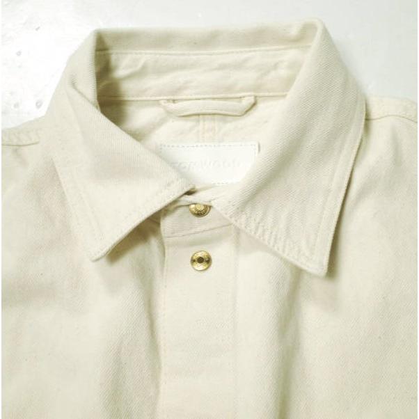 新品 TOM WOOD トムウッド イタリア製 COLLAR DENIM SHIRT カラーデニムシャツ 5568-343-0664 L CREAM 長袖 トップス g23482 |  | 03
