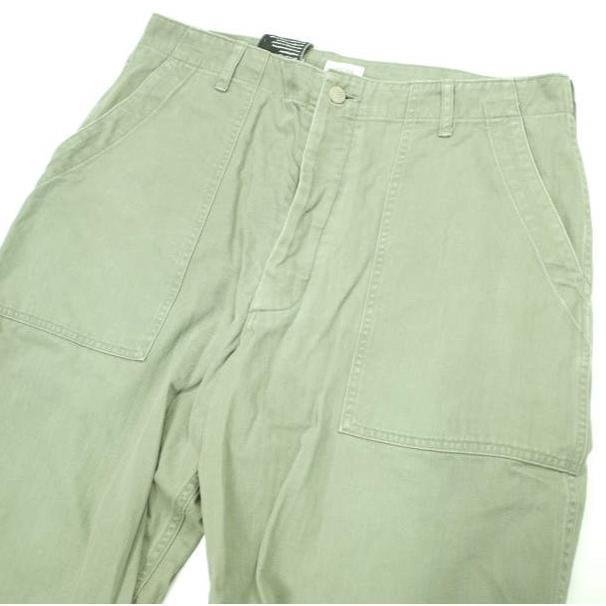 CIOTA シオタ 日本製 ストーンバイオウォッシュ加工 スビンコットン ヘリンボンベイカーパンツ PTLM-117M-SB 6(L) OLIVE ボトムス g23500 |  | 04