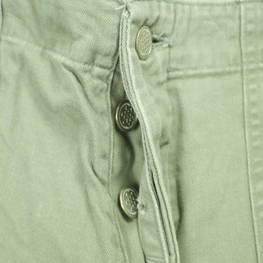 CIOTA シオタ 日本製 ストーンバイオウォッシュ加工 スビンコットン ヘリンボンベイカーパンツ PTLM-117M-SB 6(L) OLIVE ボトムス g23500 |  | 05