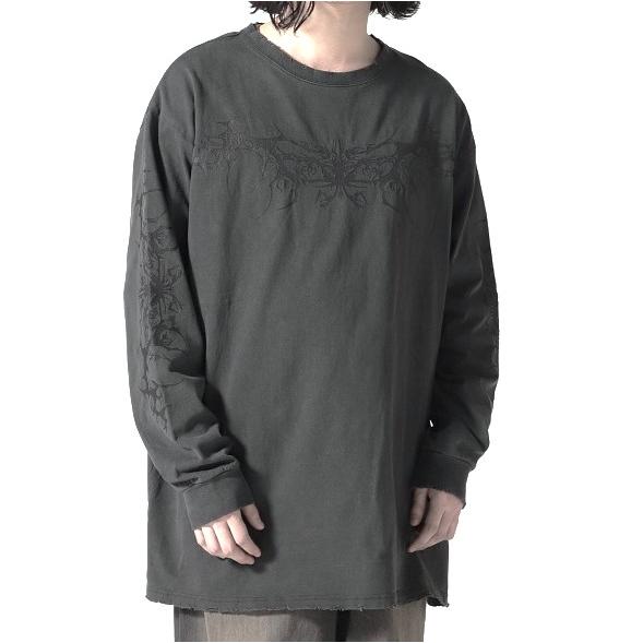 FR(13)NDS フレンズ 25SS Tribal LS TEE Toi Kageyama ダメージ加工ロングスリーブTシャツ 25S-CSL029-RF Free ブラック ROYAL FLASH 長袖 |  | 02