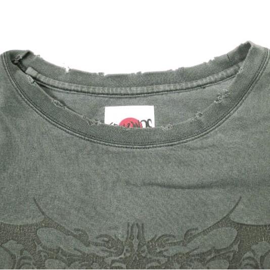 FR(13)NDS フレンズ 25SS Tribal LS TEE Toi Kageyama ダメージ加工ロングスリーブTシャツ 25S-CSL029-RF Free ブラック ROYAL FLASH 長袖 |  | 04