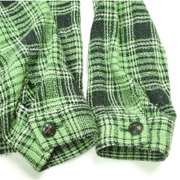 roarguns ロアーガンズ 24SS 日本製 PLAID ZIP SHIRTS カットオフチェックジップシャツ 24SGB-09 3 GREEN 長袖 roar ロアー g23507 |  | 06