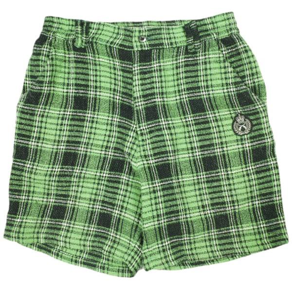 roarguns ロアーガンズ 24SS 日本製 PLAID SHORTS チェックショーツ 24SGP-08 2 GREEN ショートパンツ roar ロアー ボトムス g23508 | 