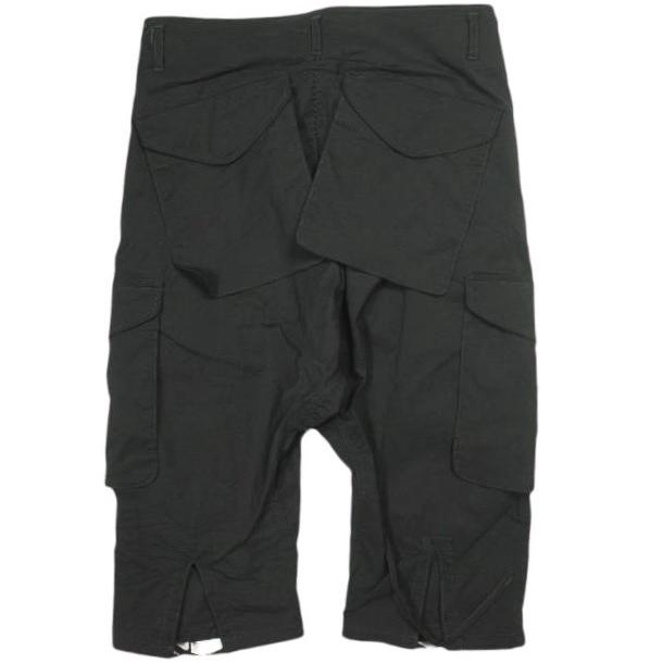 incarnation インカネーション POLYAMIDE NYLON ELASTAN PANTS ARMY MP-1C ストレッチナイロン サルエルカーゴショーツ 32674-6620 S BLACK |  | 01