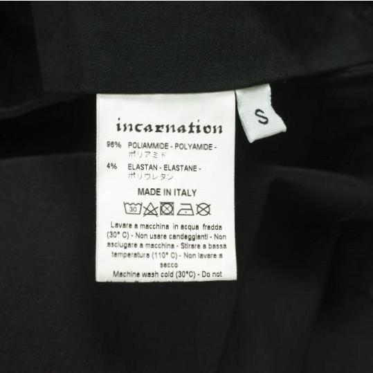 incarnation インカネーション POLYAMIDE NYLON ELASTAN PANTS ARMY MP-1C ストレッチナイロン サルエルカーゴショーツ 32674-6620 S BLACK |  | 07