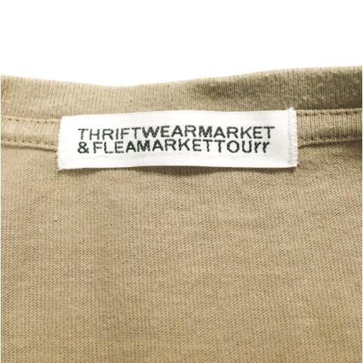 THRIFTWEARMARKET＆FLEAMARKET TOUrr BAGGY TEE LS COTTON JERSEY by wit used clothing store ロングスリーブTシャツ M YSTRDY’s TMRRW |  | 05