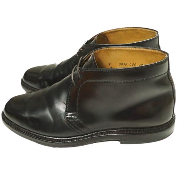 ALDEN オールデン アメリカ製 シェルコードバン チャッカブーツ 1357 US9D(27cm) Burgundy バリーラスト 2アイレット シューズ g23547 |  | 01