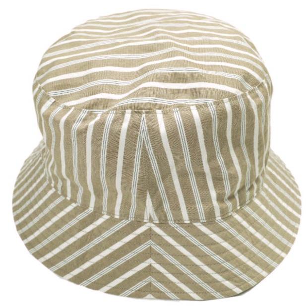 KIJIMA TAKAYUKI x TOMORROWLAND キジマタカユキ トゥモローランド 別注 ストライプコットンバケットハット 22103-TMLM 3 ライトブラウン |  | 01