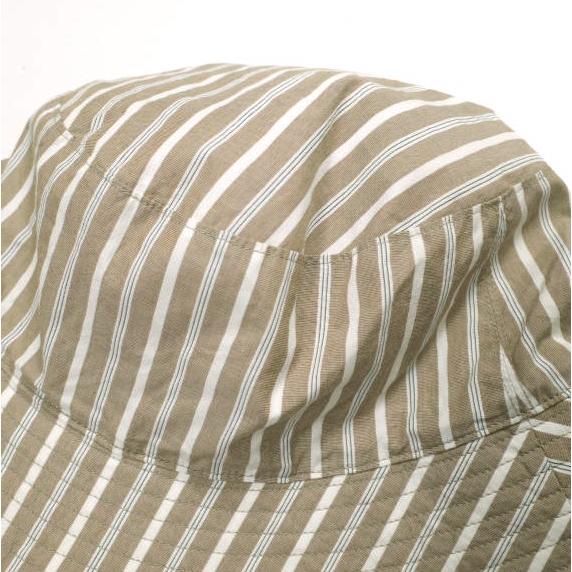 KIJIMA TAKAYUKI x TOMORROWLAND キジマタカユキ トゥモローランド 別注 ストライプコットンバケットハット 22103-TMLM 3 ライトブラウン |  | 04