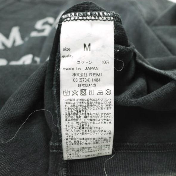 REMI RELIEF x MUSE de Deuxieme Classe レミレリーフ ドゥーズィエムクラス 24AW 別注 FOOTBALL RAGLAN L/S Tシャツ BLACK スウェット |  | 07