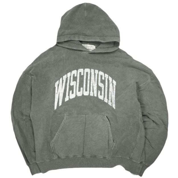 REMI RELIEF x L'Appartement レミレリーフ アパルトモン 24AW 別注 WISCONSIN HOODIE ヴィンテージ加工 スウェットプルオーバーパーカー | 