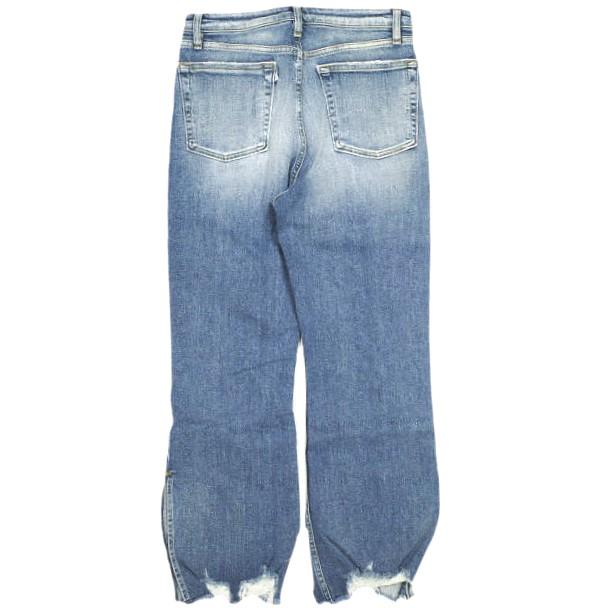 3×1 スリーバイワン 23SS イタリア製 EMPIRE CROP FLARE denim ダメージ加工ストレッチデニムパンツ 23030587002510 29 Indigo AP STUDIO |  | 01