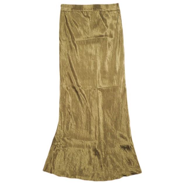 SACRA サクラ 20AW 日本製 ACETATE SATIN SKIRT アセテートサテンロングスカート 120618121 38 キャメル イージー ボトムス g23587 |  | 01