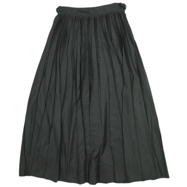 CEaRET シーレット 23SS 日本製 Pleats Skirt プリーツロングスカート 232026 2 ブラック ボトムス g23592 | 