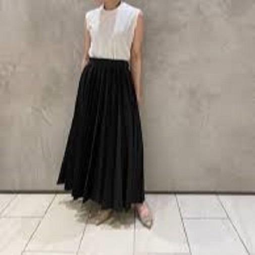CEaRET シーレット 23SS 日本製 Pleats Skirt プリーツロングスカート 232026 2 ブラック ボトムス g23592 |  | 02