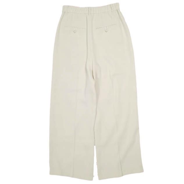 ara ara アラアラ 22SS 日本製 タックストレートパンツ 221036 2 BEIGE イージー ワイド ボトムス g23595 |  | 01