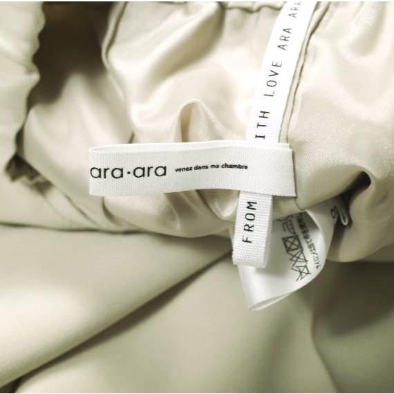ara ara アラアラ 22SS 日本製 タックストレートパンツ 221036 2 BEIGE イージー ワイド ボトムス g23595 |  | 06