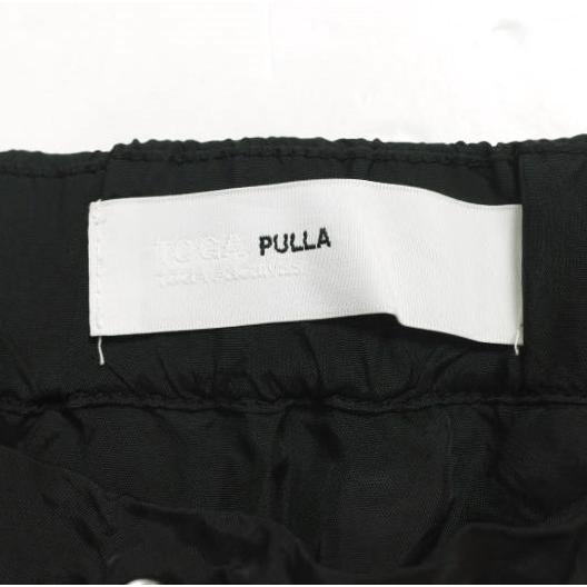 TOGA PULLA トーガ プルラ 日本製 キュプラフリンジミニスカート TP51-FG281 38 ブラック ボトムス g23596 |  | 02