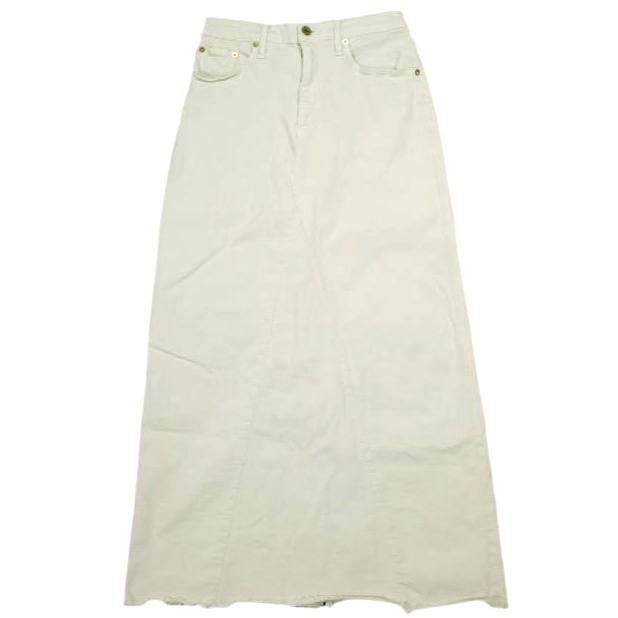 GOOD GRIEF! x L'Appartement グッドグリーフ アパルトモン 別注 A Line Fringe Hem Skirt Aラインフリンジヘムスカート MXSR24L M Natural | 