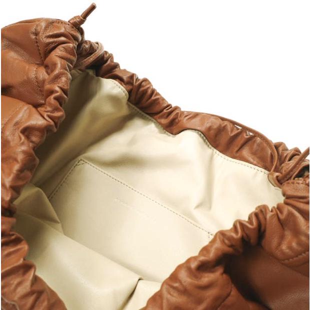 新品 STUDIO AMELIA スタジオアメリア ギャザードロストバッグ 20092587004010 Brown クラッチバッグ AP STUDIO カバン g23617 |  | 07