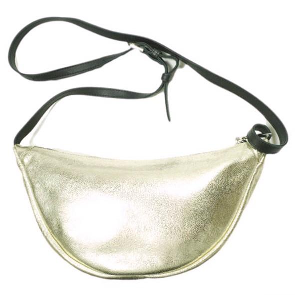 Ikot イコット 三日月型 ショルダーバッグ シャンパンゴールド カバン g23621 |  | 01