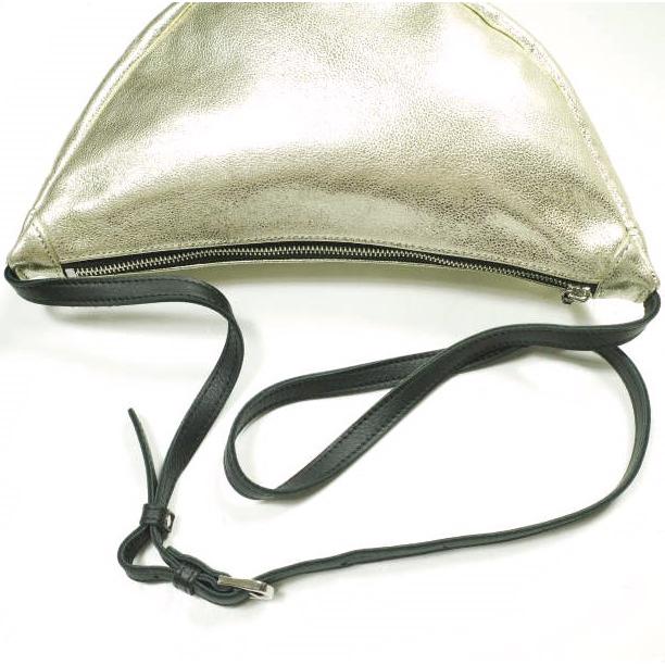 Ikot イコット 三日月型 ショルダーバッグ シャンパンゴールド カバン g23621 |  | 03