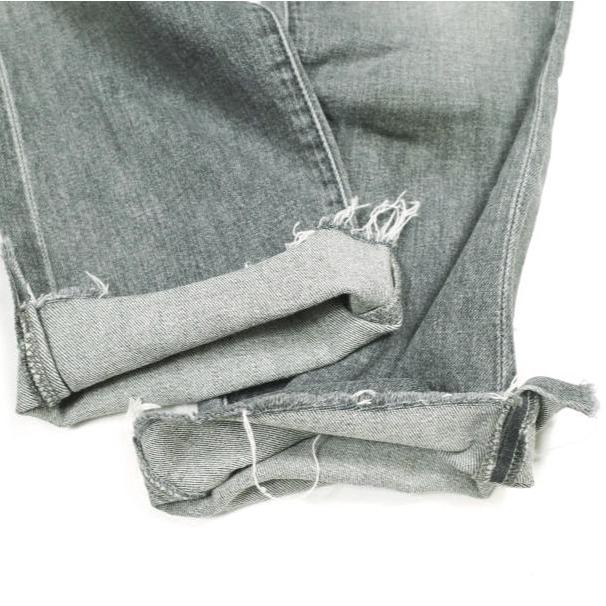 MOTHER マザー アメリカ製 THE INSIDER CROP STEP FRAY カットオフデニムパンツ 1157-743 27 グレー スキニー ジーンズ ジップフライ |  | 06