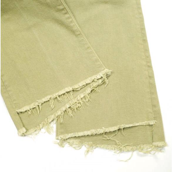 MOTHER マザー アメリカ製 THE INSIDER CROP STEP FRAY カットオフデニムパンツ 1157-674 28 PRAIRIE SAND スキニー ジーンズ ボトムス |  | 05