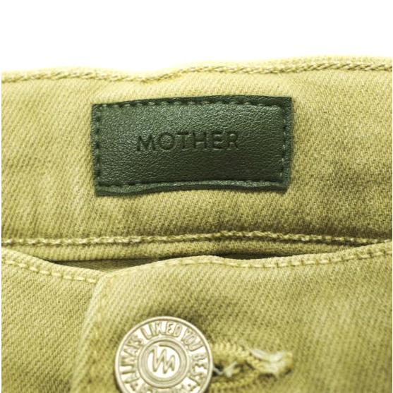 MOTHER マザー アメリカ製 THE INSIDER CROP STEP FRAY カットオフデニムパンツ 1157-674 28 PRAIRIE SAND スキニー ジーンズ ボトムス |  | 06
