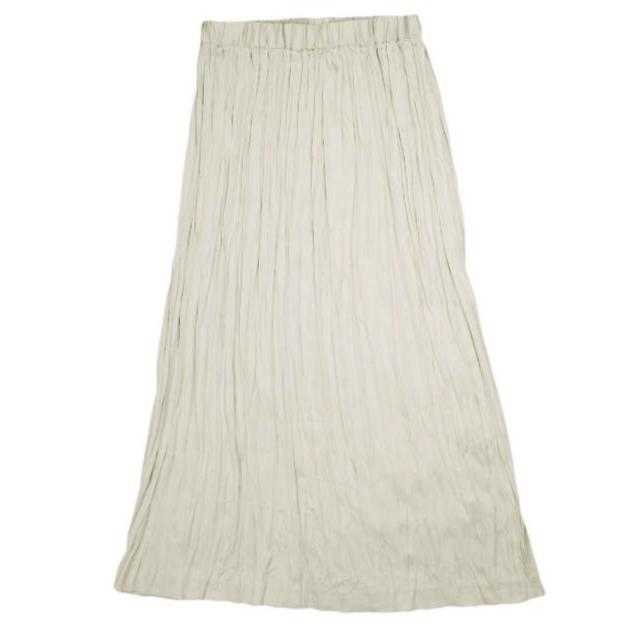 CEaRET シーレット 22AW 日本製 Pleated Long Skirt プリーツロングスカート 224016 2 ベージュ イージー ボトムス g23643 | 