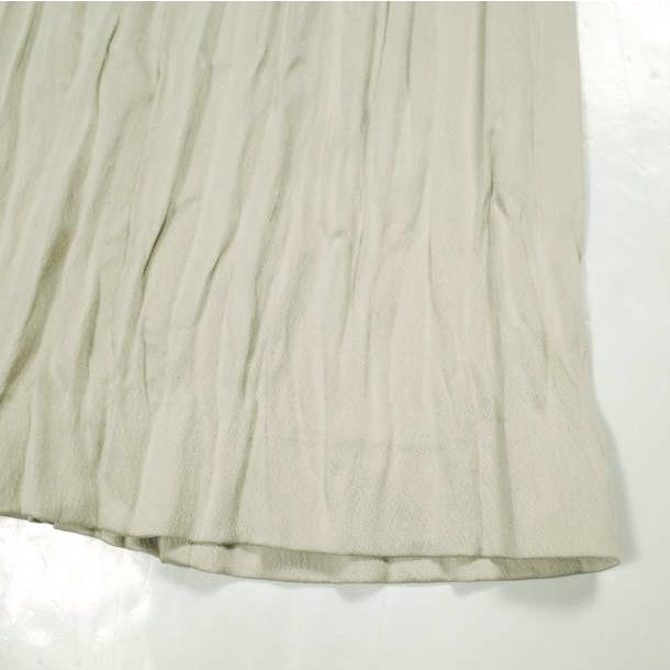 CEaRET シーレット 22AW 日本製 Pleated Long Skirt プリーツロングスカート 224016 2 ベージュ イージー ボトムス g23643 |  | 03