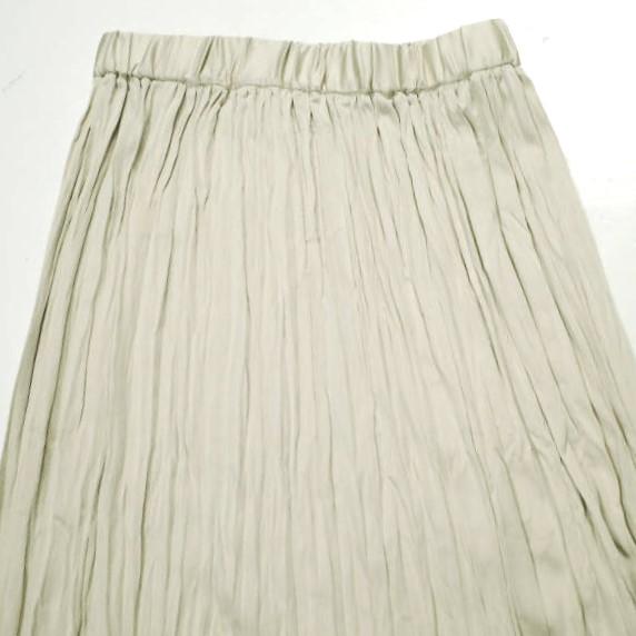 CEaRET シーレット 22AW 日本製 Pleated Long Skirt プリーツロングスカート 224016 2 ベージュ イージー ボトムス g23643 |  | 04