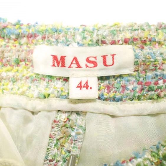 MASU エムエーエスユー 24SS CANDY TWEED WIDE PANTS キャンディーツイードワイドパンツ MASS-PT0524 44 Murti イージー ボトムス g23653 |  | 03