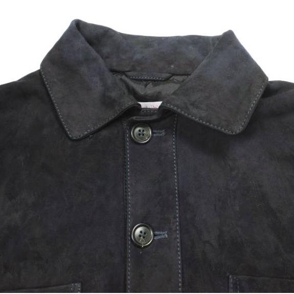 QUATTROCCHI クアトロッキ イタリア製 ゴートスエードカバーオール 23