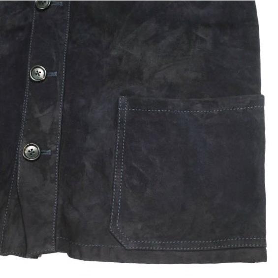 QUATTROCCHI クアトロッキ イタリア製 ゴートスエードカバーオール 23