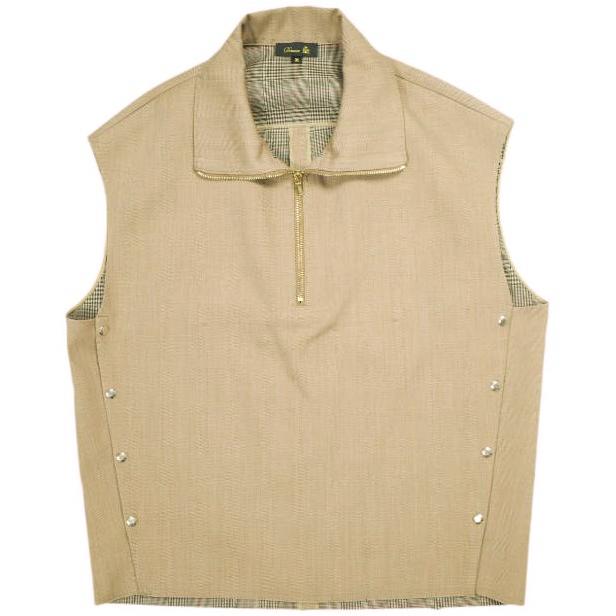 Drawer ドゥロワー 24AW 日本製 FALL2 プルオーバー ウールコットンベスト 6521-234-1272 36 Beige ジレ 定価126,500円 トップス g23659 | 