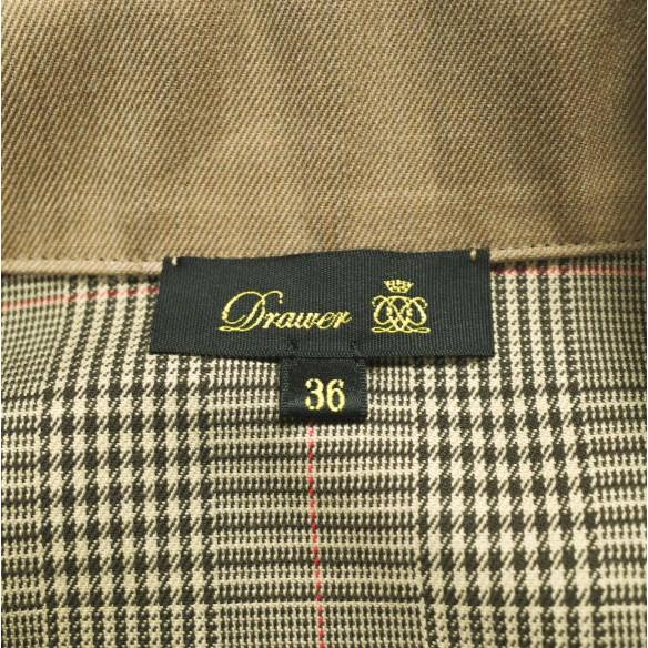 Drawer ドゥロワー 24AW 日本製 FALL2 プルオーバー ウールコットンベスト 6521-234-1272 36 Beige ジレ 定価126,500円 トップス g23659 |  | 03